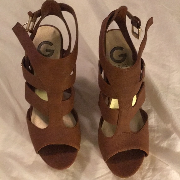 G by Guess Shoes - Guess Brown wedges
